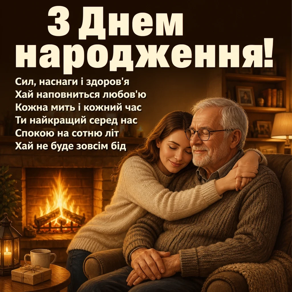 привітання з днем народження татові від дочки
