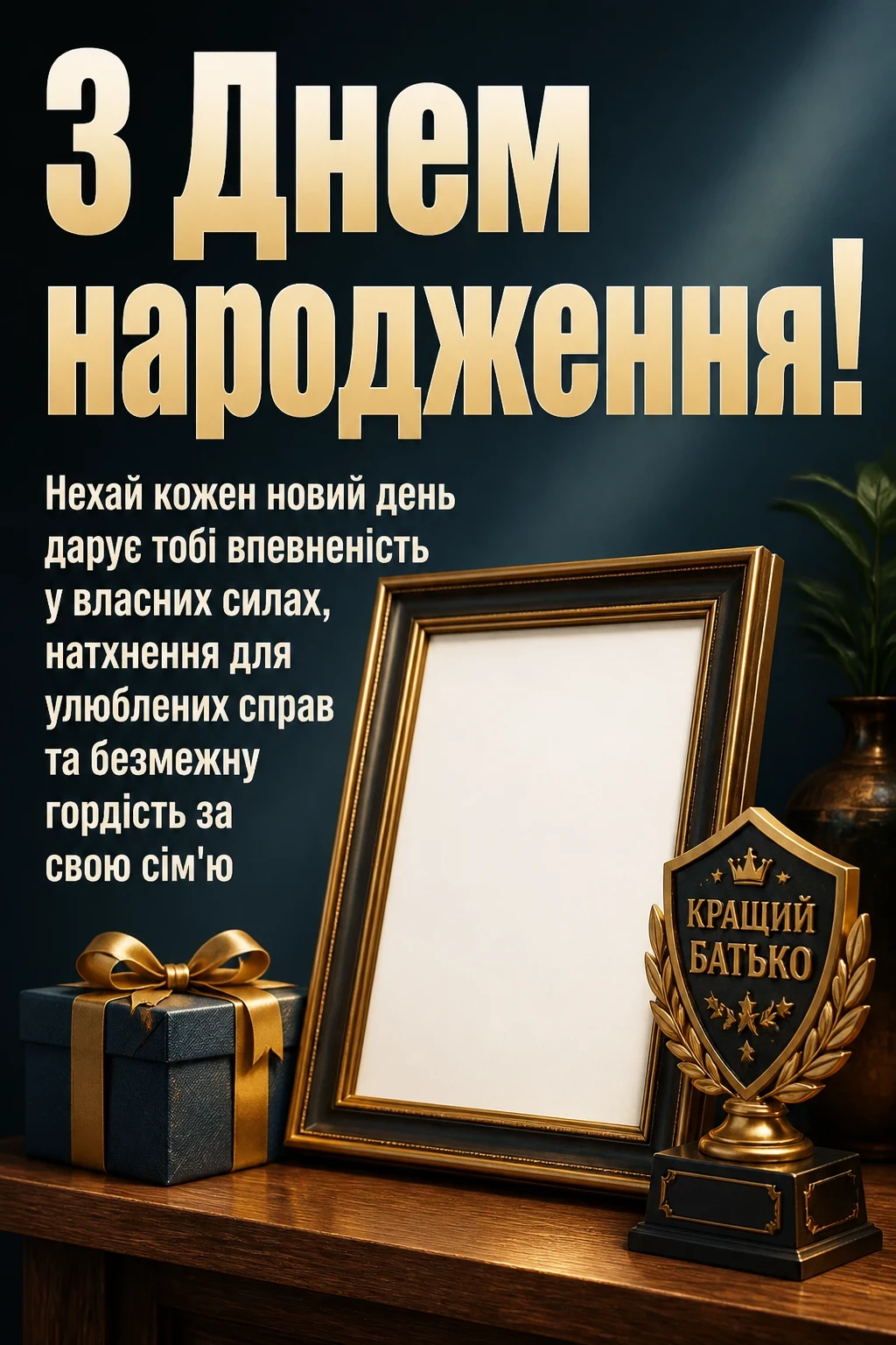 привітання з днем народження татові від дочки