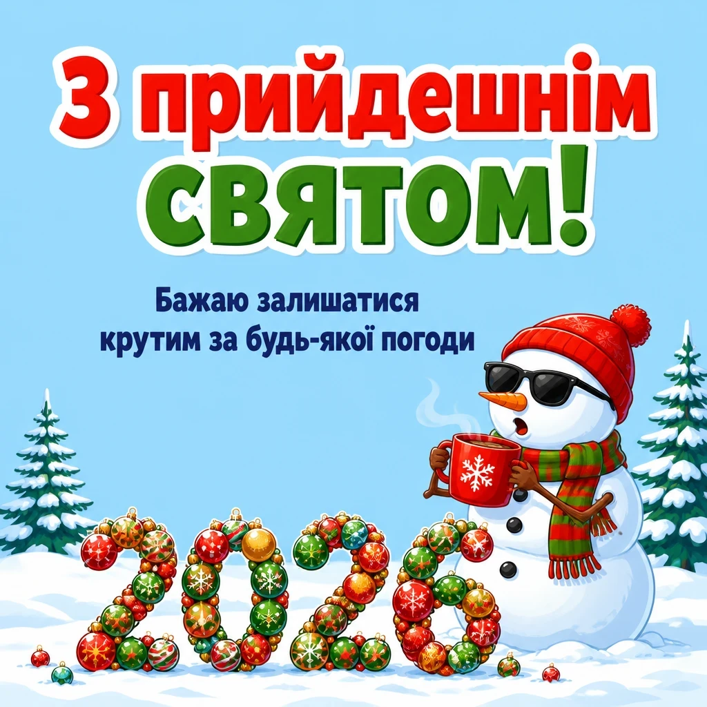 привітання з наступаючим новим роком 2026 привітання з наступаючим новим роком 2026