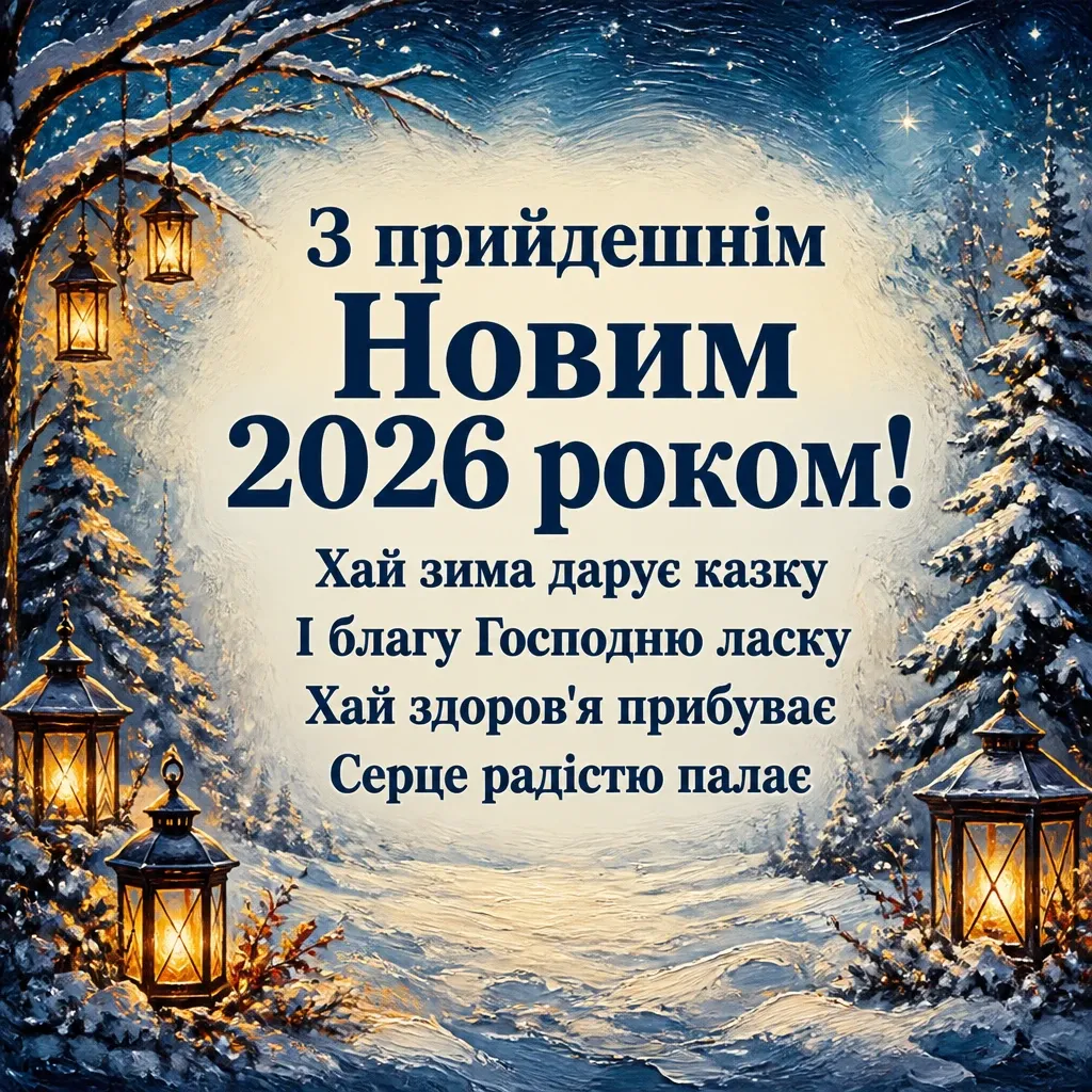 привітання з наступаючим новим роком 2026 привітання з наступаючим новим роком 2026