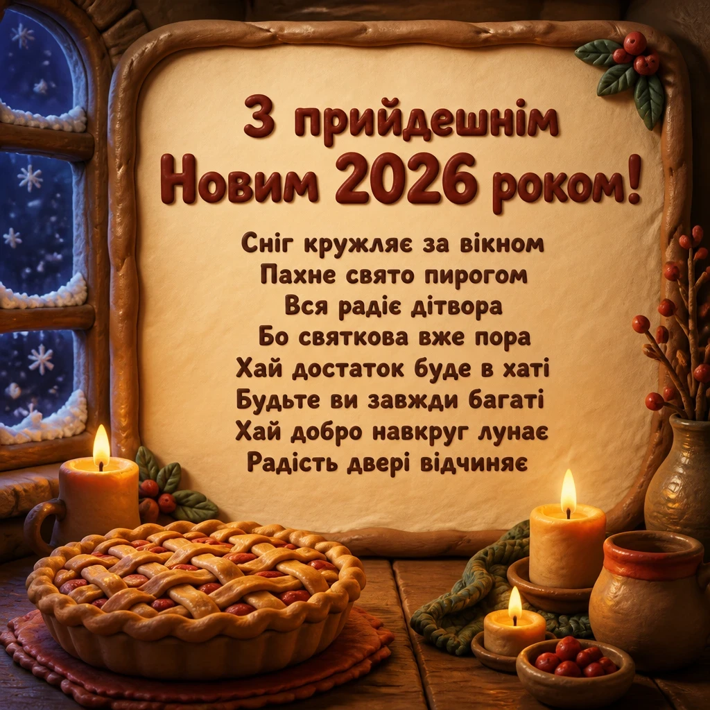 привітання з наступаючим новим роком 2026 привітання з наступаючим новим роком 2026