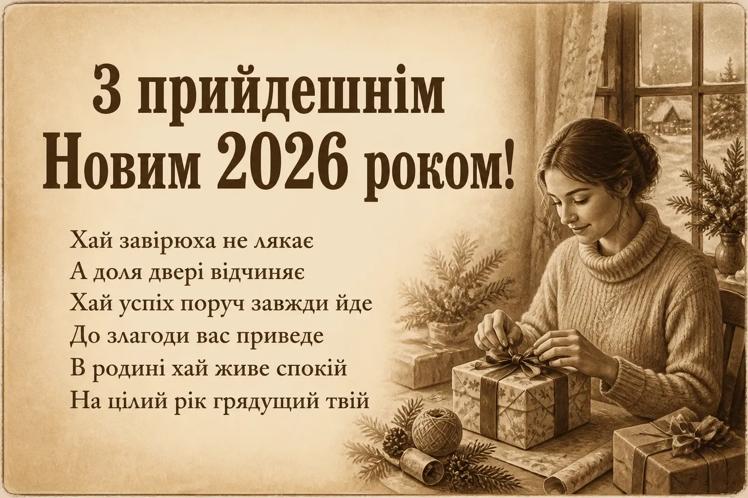 привітання з наступаючим новим роком 2026 привітання з наступаючим новим роком 2026