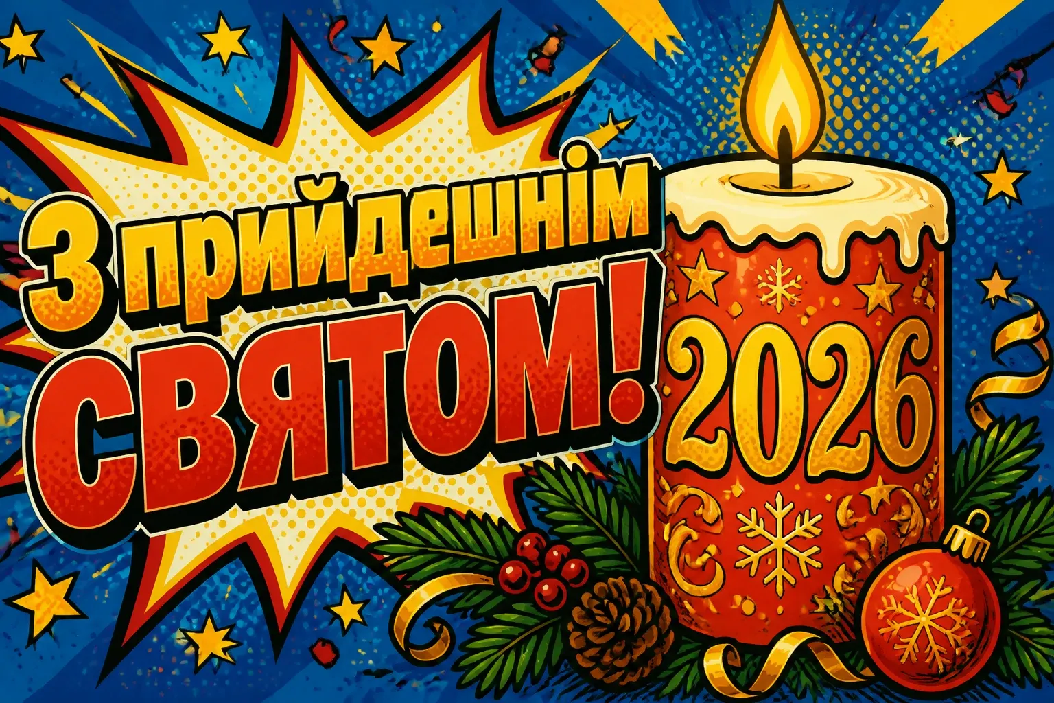 привітання з наступаючим новим роком 2026 привітання з наступаючим новим роком 2026