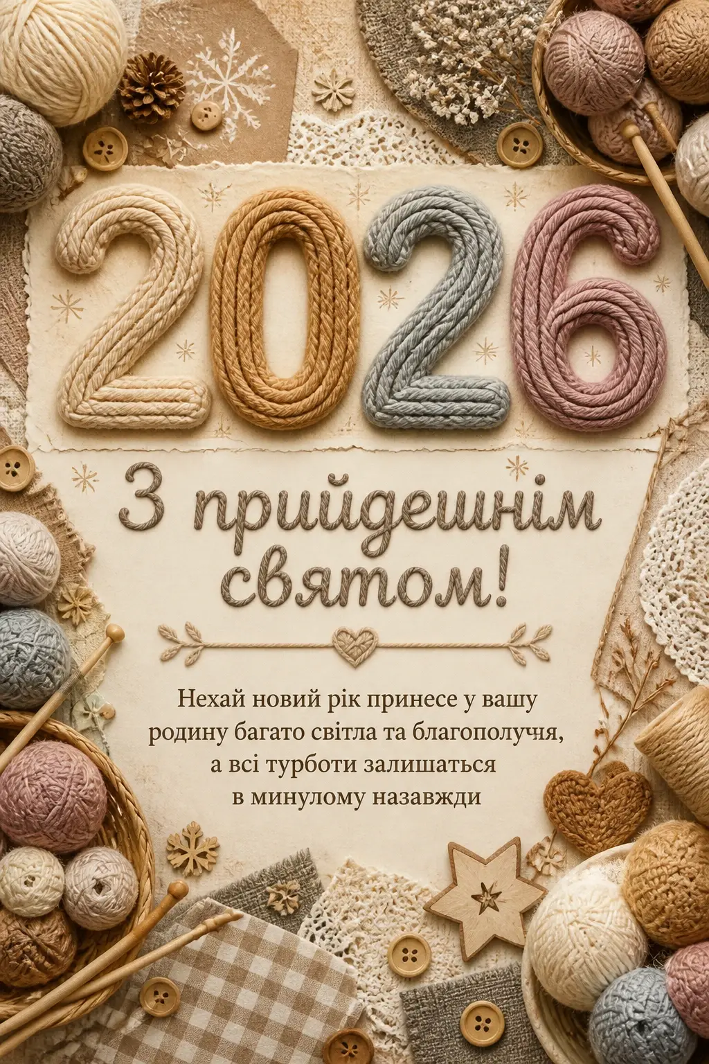 привітання з наступаючим новим роком 2026 привітання з наступаючим новим роком 2026