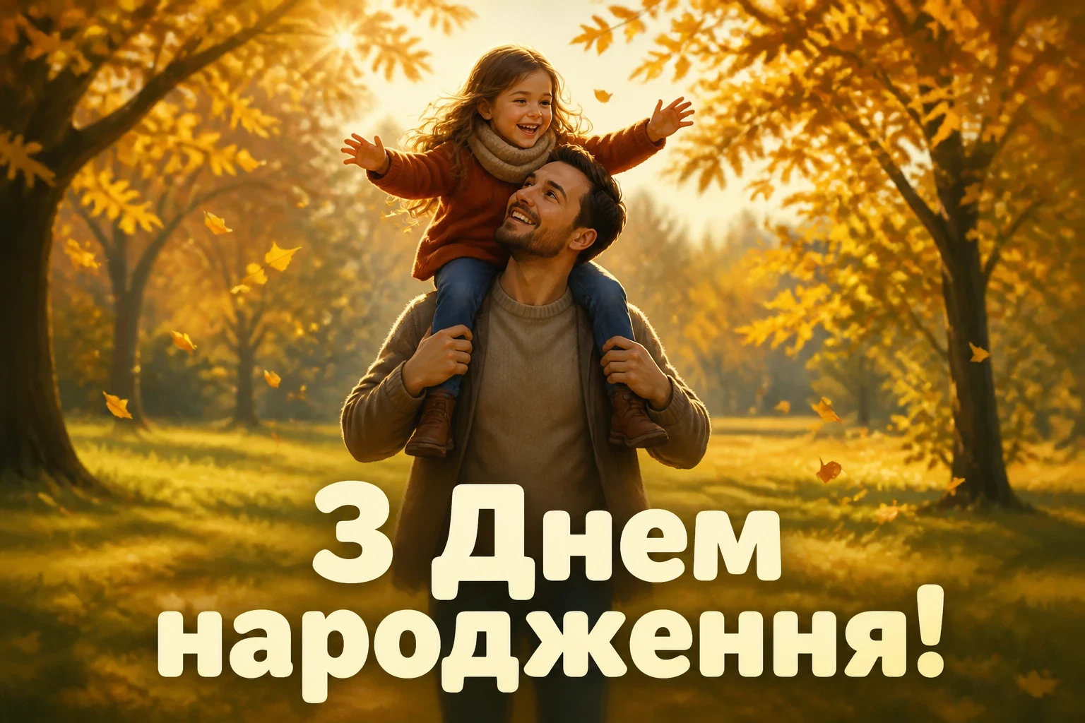 привітання з днем народження татові від дочки