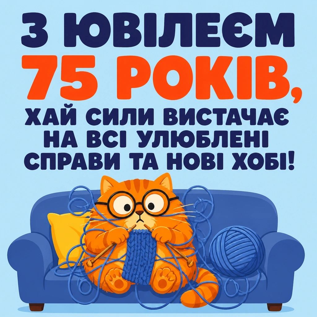 привітання з 75 річчям жінці