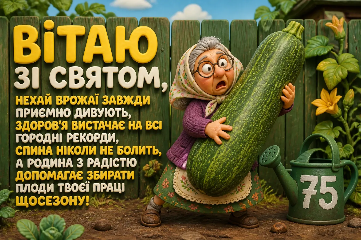 привітання з 75 річчям жінці