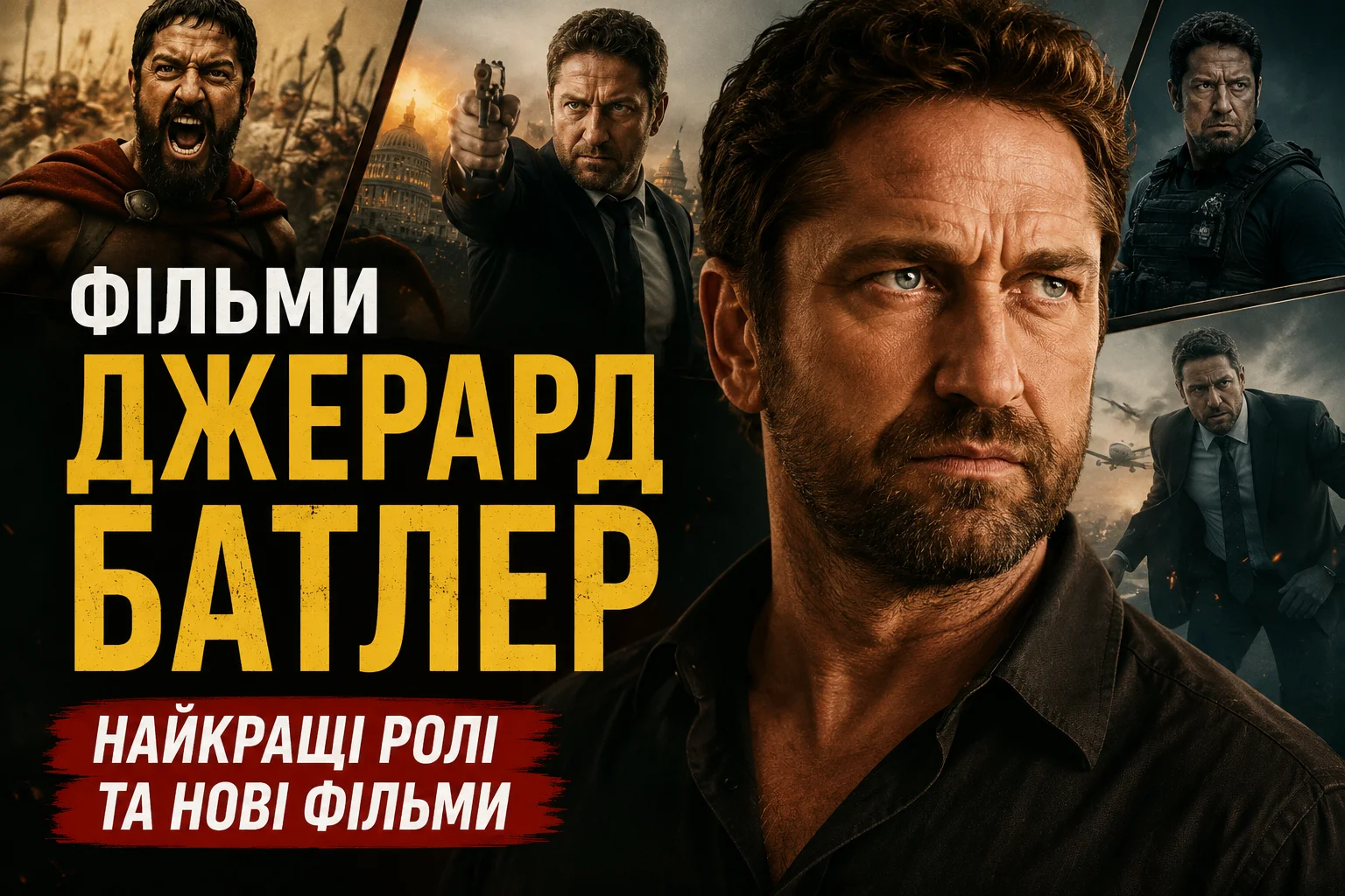 Кращі фільми Джерарда Батлера за рейтингом IMDb